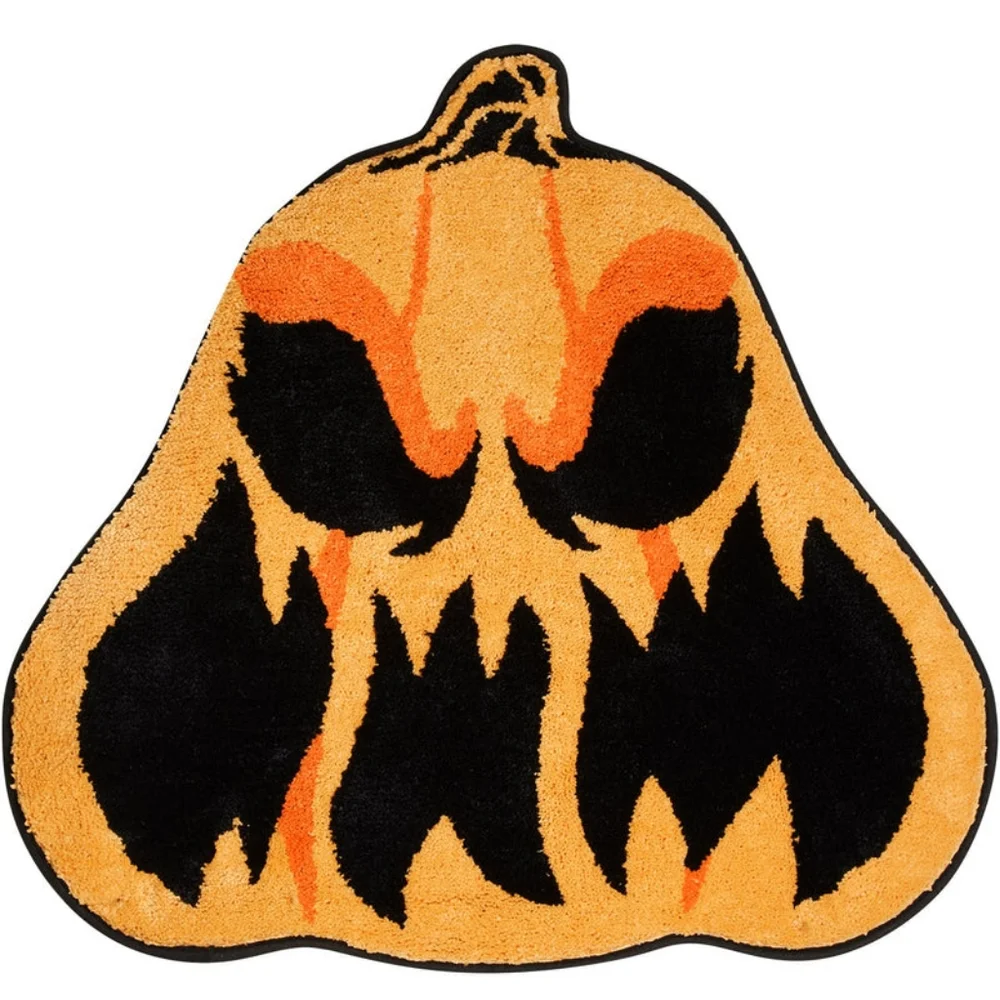 Killstar Spicy Pumpkin Rug Halloween Horror Punk Goth Home Decor